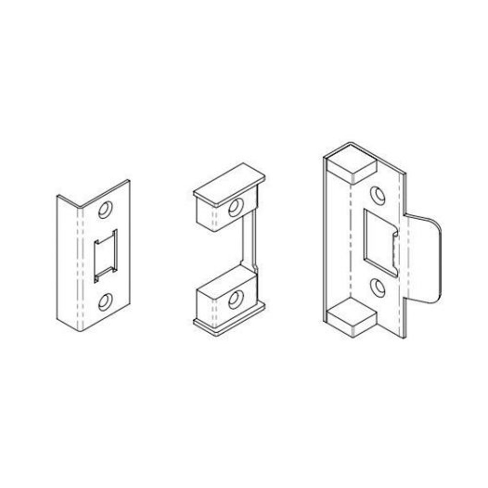 Easi-T Heavy Duty Tubular Mortice Latch Rebate Kit