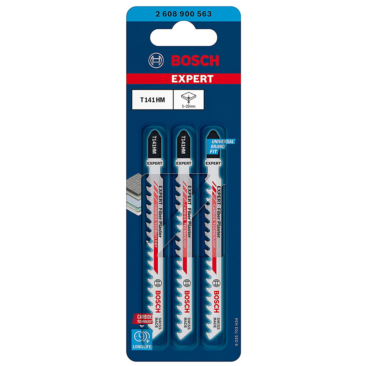 Bosch Jigsaw Blade T141HM 3pk