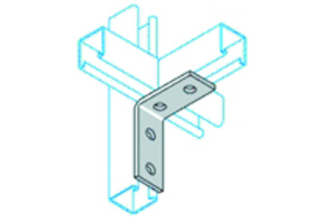 90 Degree Bracket 4 Hole Galv 2