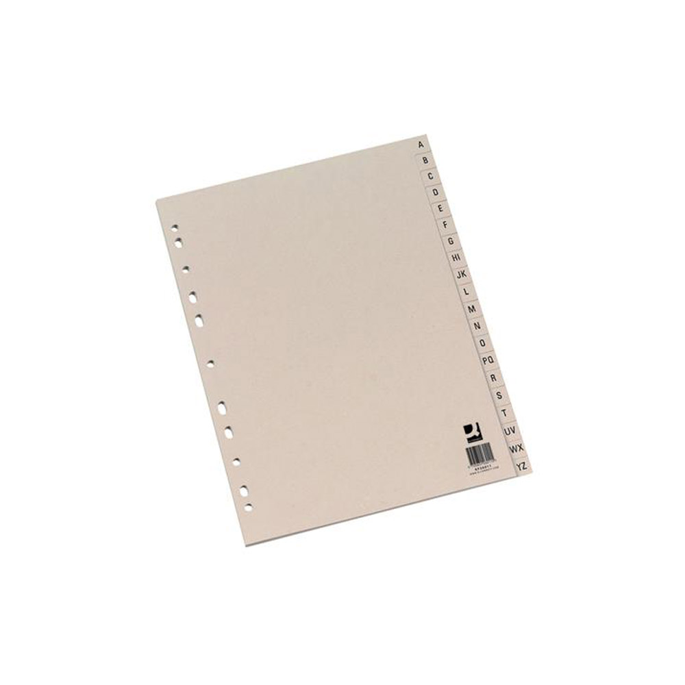 20 Part A-Z Index Dividers