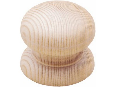 Beech Cupboard Knob Unfinished