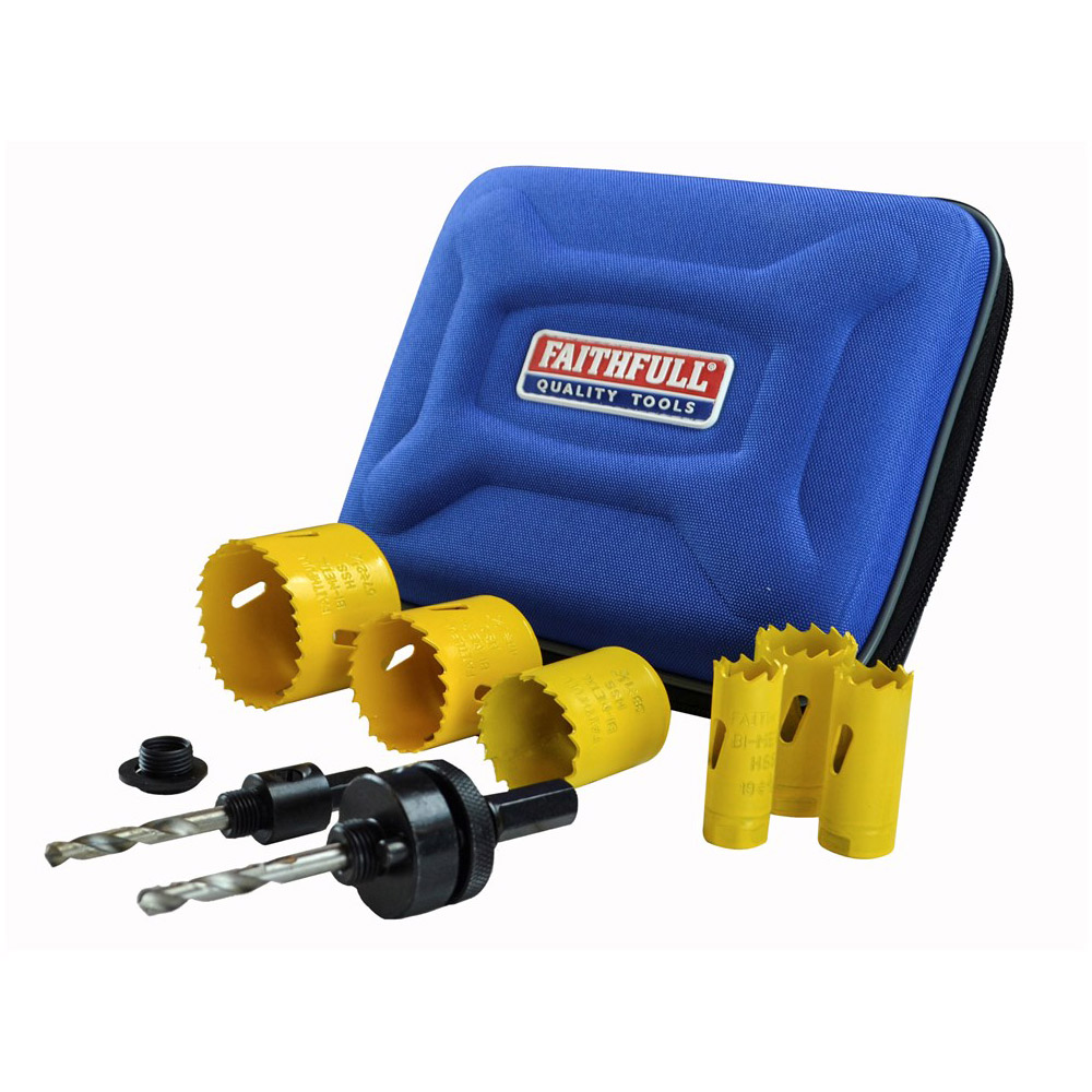 Bi-Metal Holesaw Kit