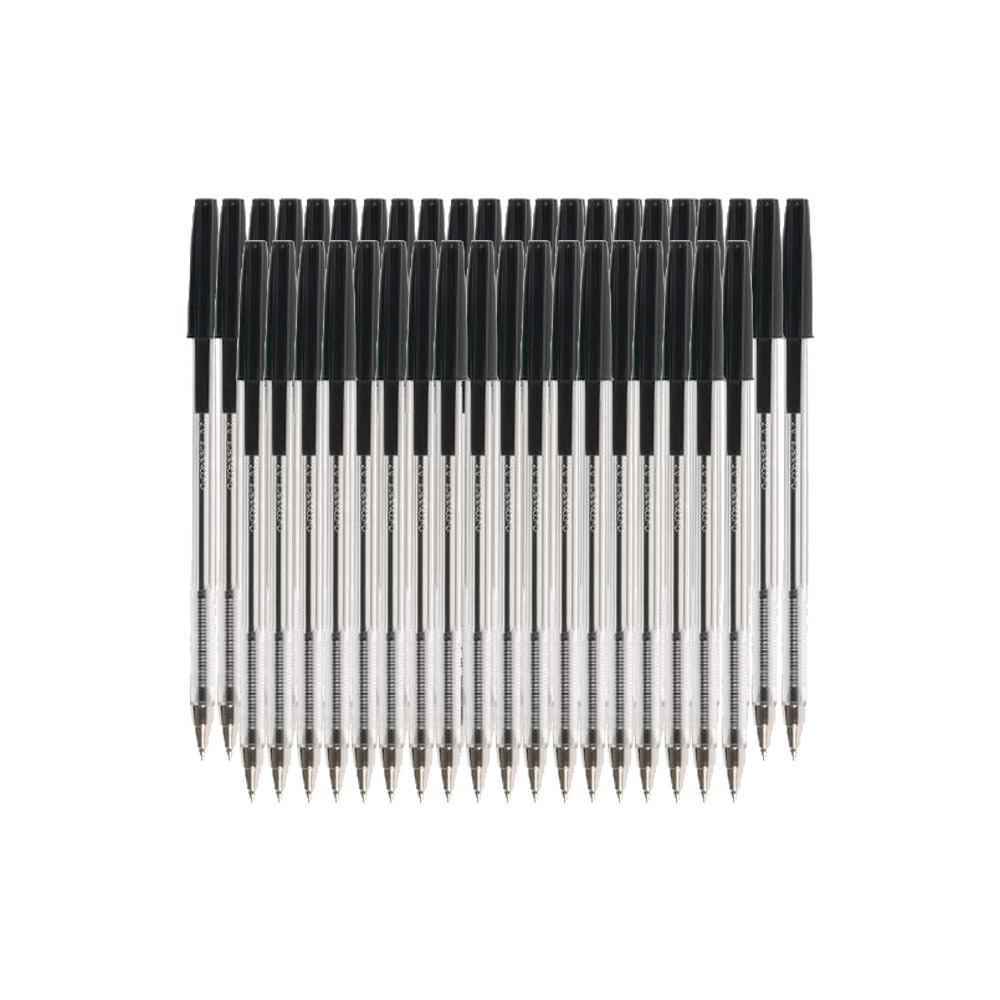 Black Ball Point Pens - 50 Pack
