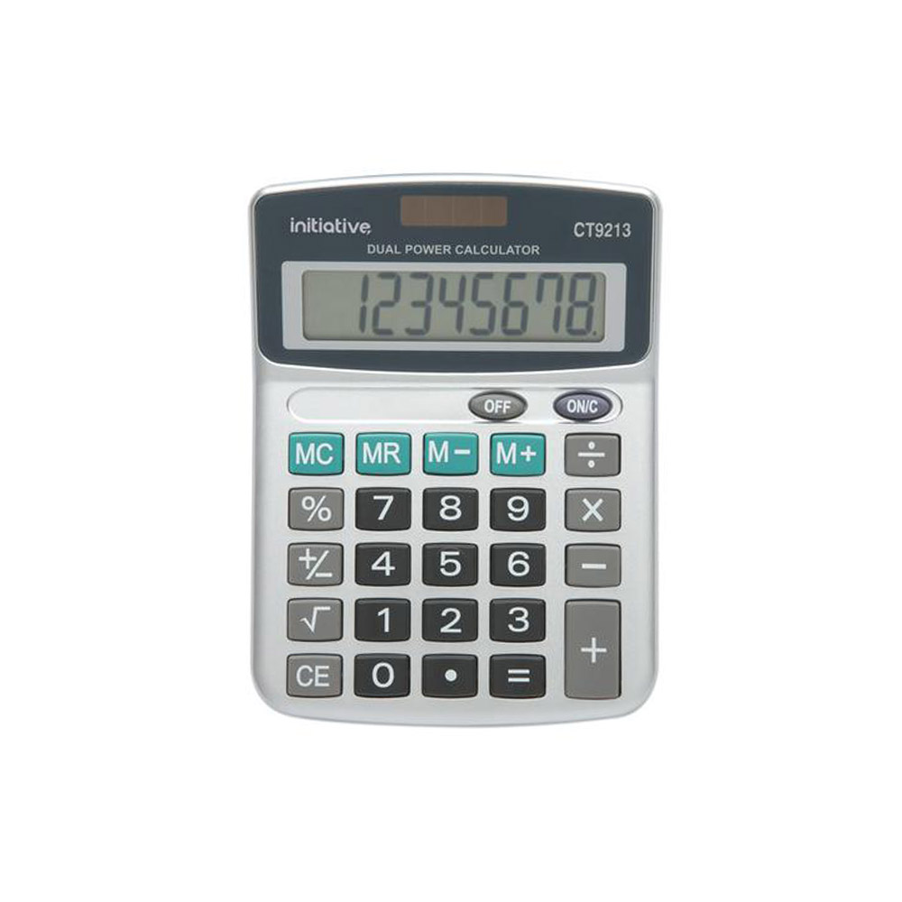 Solar Powered Desktop Calculator
