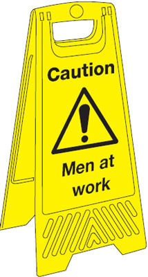 Caution Men at Work