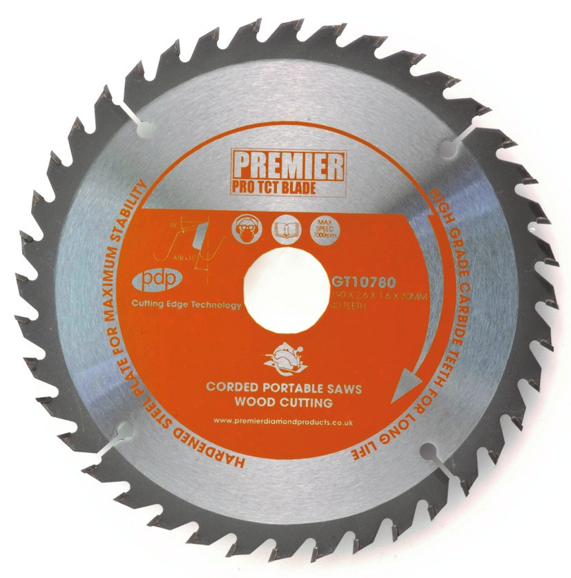 Circular Saw Blade for Portable Machines and Table Saws