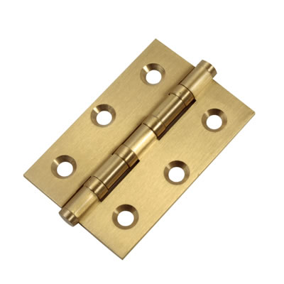 Electro Brass Ball Bearing Butt Hinge