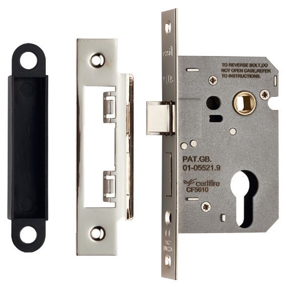 Easi-T Residential Euro Profile Sashlock Satin Nickel