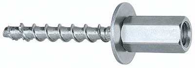 Fischer Concrete Screw with Internal Thread