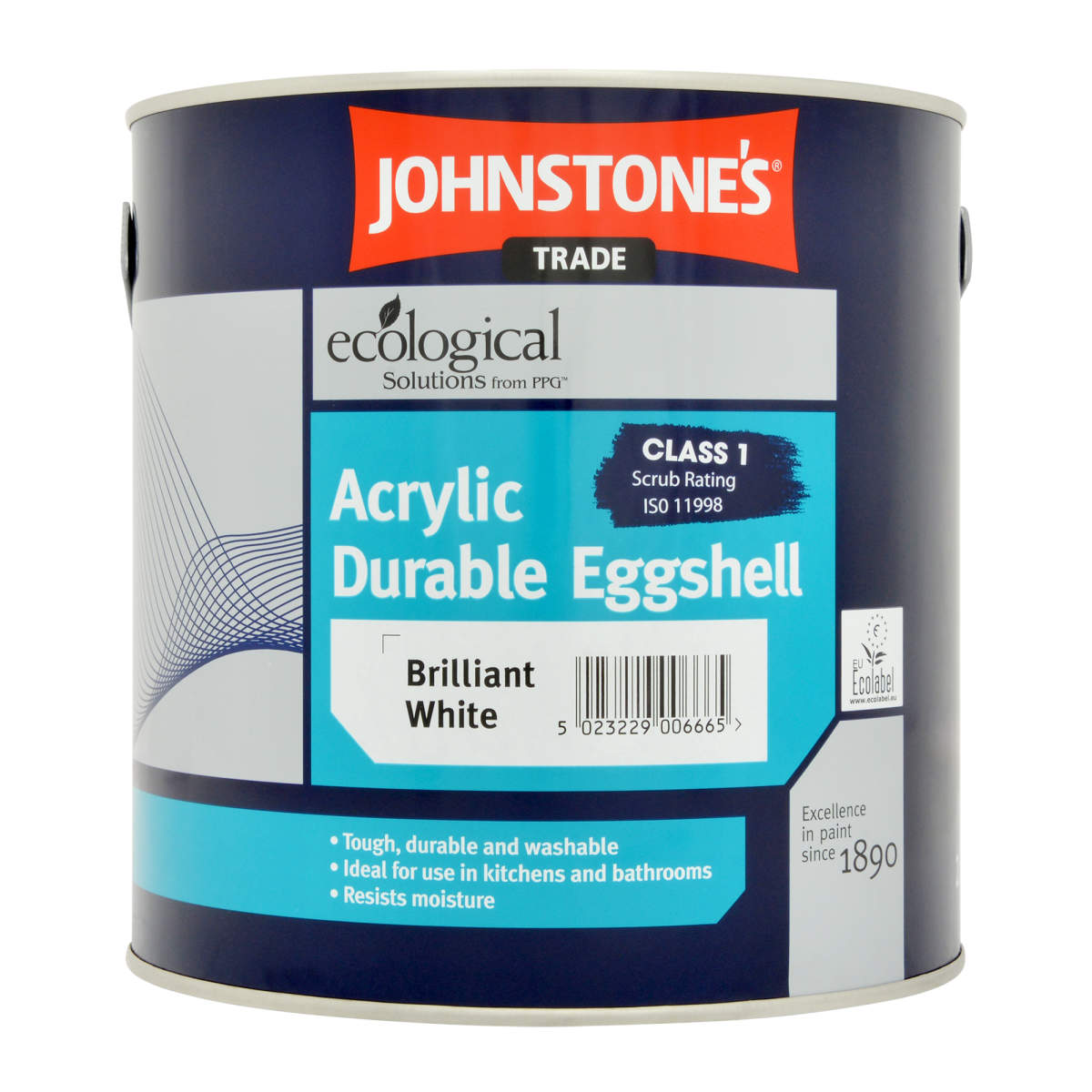 Durable Acrylic Eggshell Paint