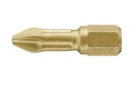 Gold Hex Screwdriver Bit