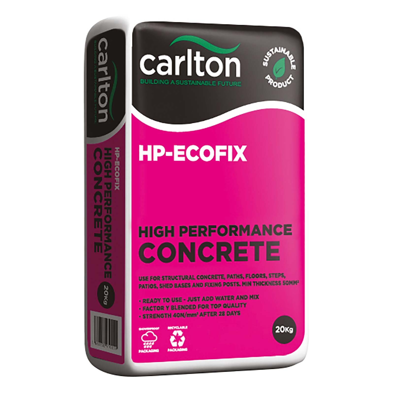 Carlton High Strength Ready To Use Concrete 40N