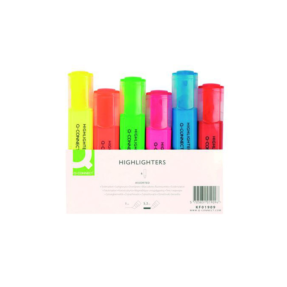 6 Pack Highlighters