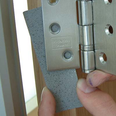 Intumescent Hinge Pads