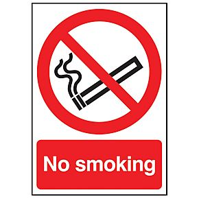 No Smoking inc Wording