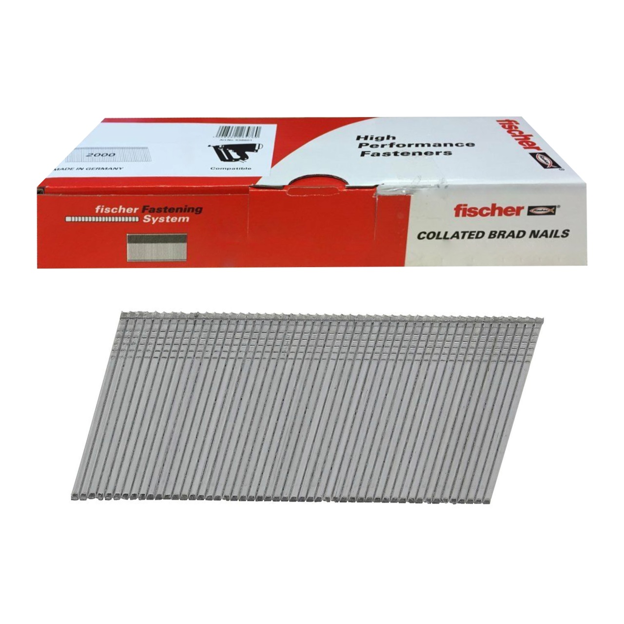 Fischer Collated Angled Brads