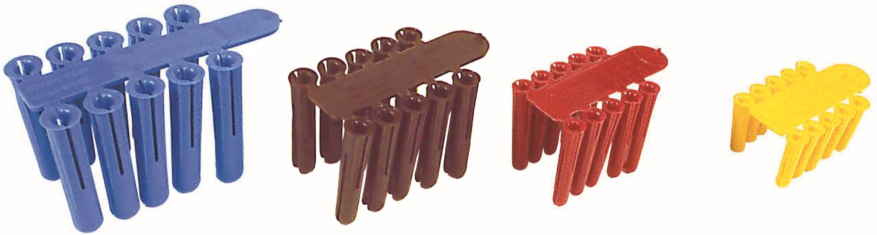 Skrutek Red Plastic Fixing Plug