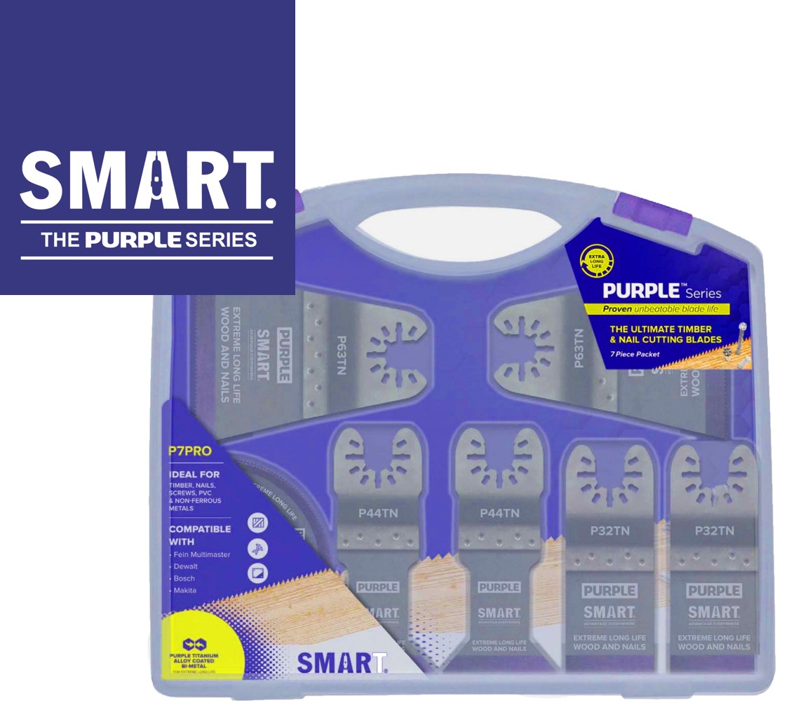 Smart Purple Series 7Pce Blade Set