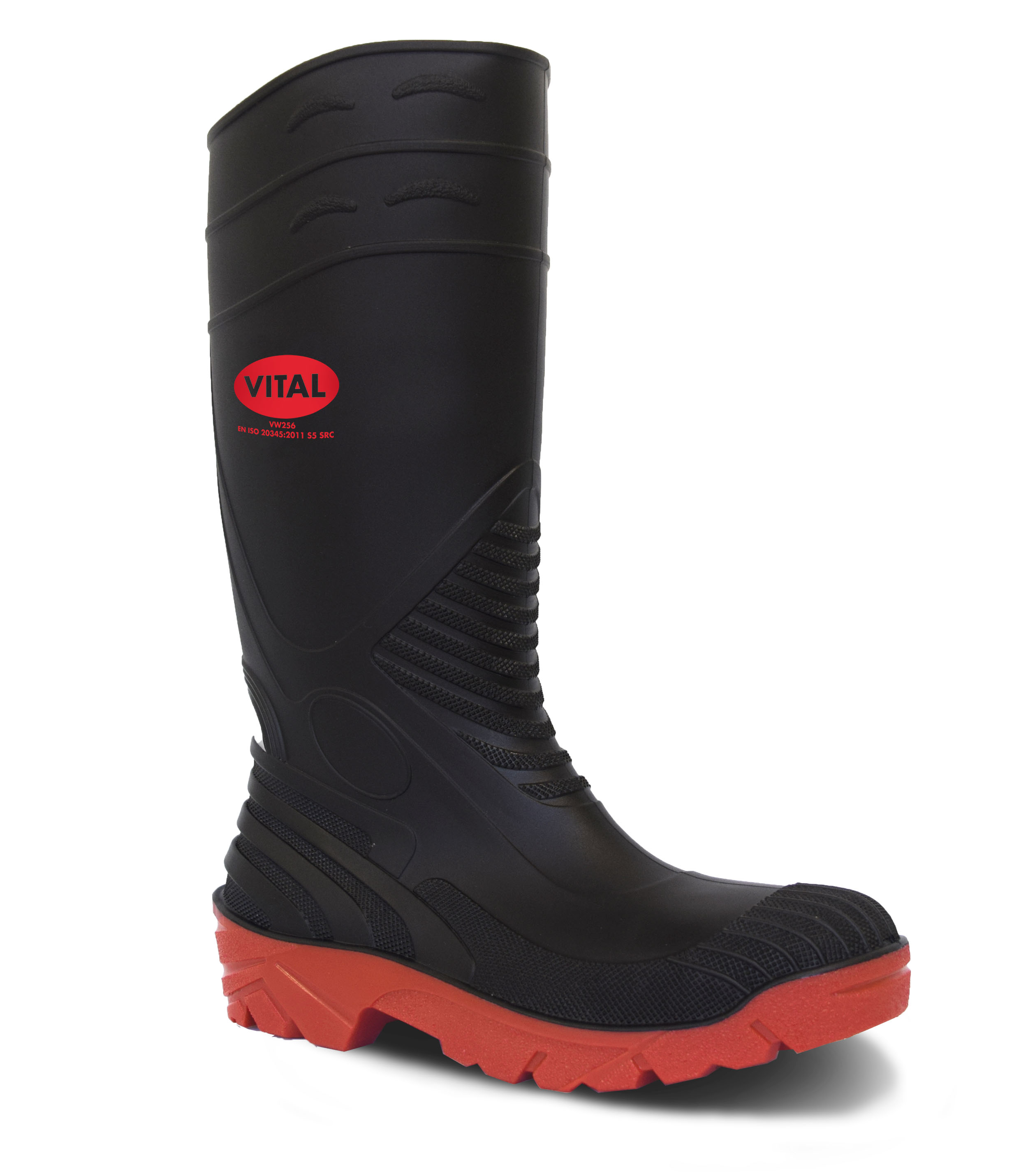 Safety Wellington Black Size 11