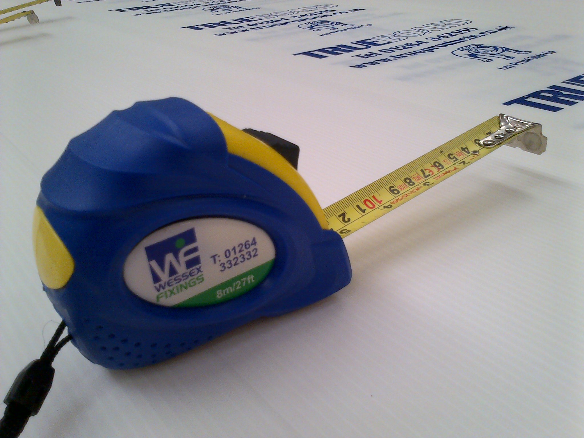 WF Supplies Magnetic Tip Tape Measure