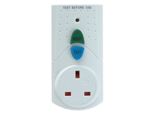 White RCD Adaptor
