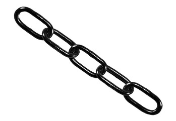 Zinc Plated Black Japan Chain