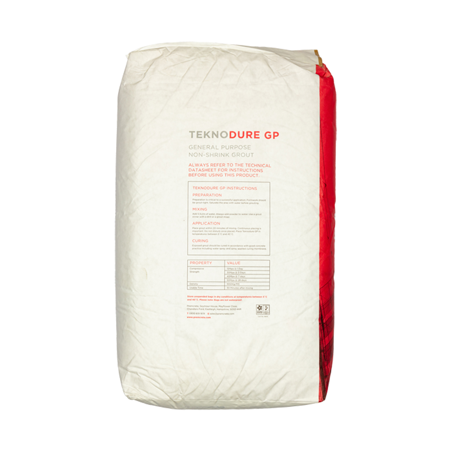 25kg Premcrete Teknodure  GP