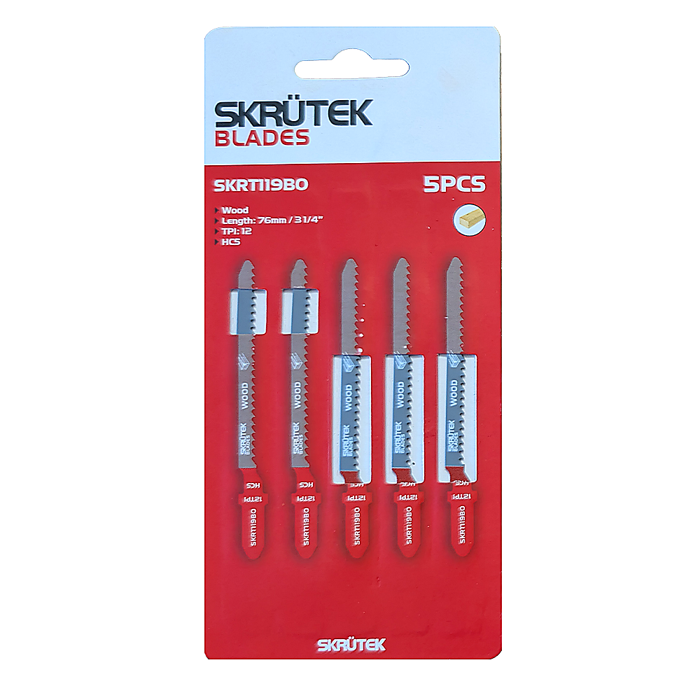 Skrutek T119BO Jigsaw Blades 5 Pack