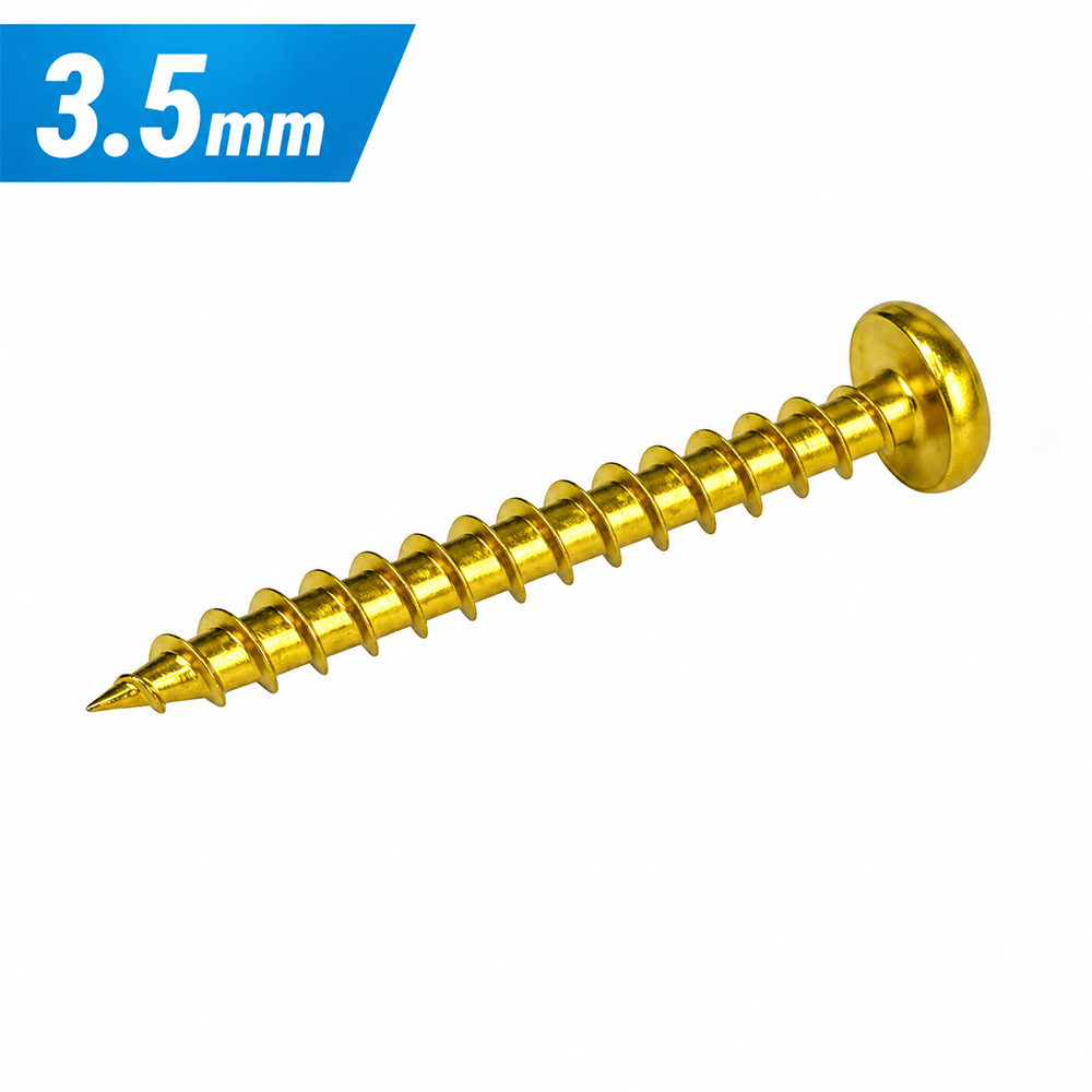 3.5mm Reisser R2 Pan Head Pozi Woodscrew