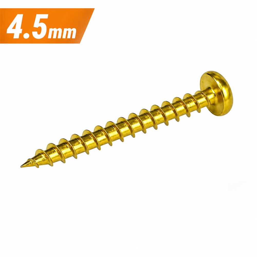 4.5mm Reisser R2 Pan Head Pozi Woodscrew