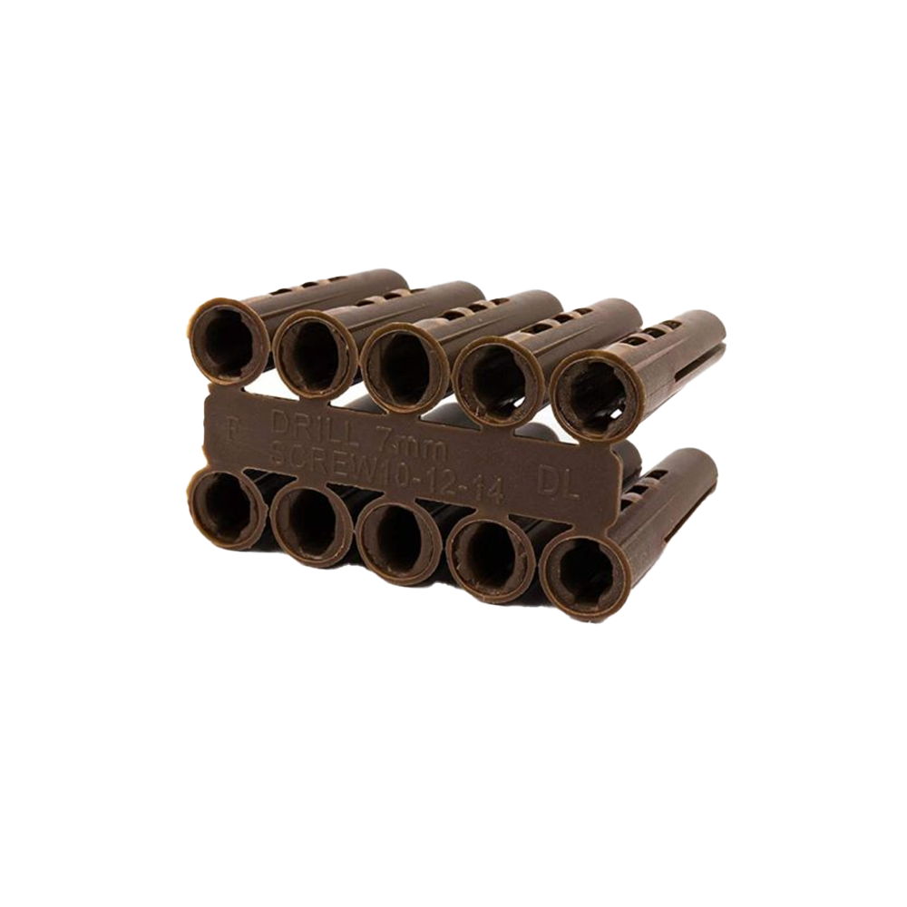 Brown Plastic Fixing Plug