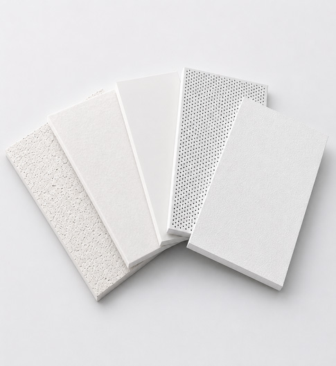 Types of Ceiling Tiles Explained: Mineral Fibre, Soft Fibre, Gypsum, Metal and PVC
