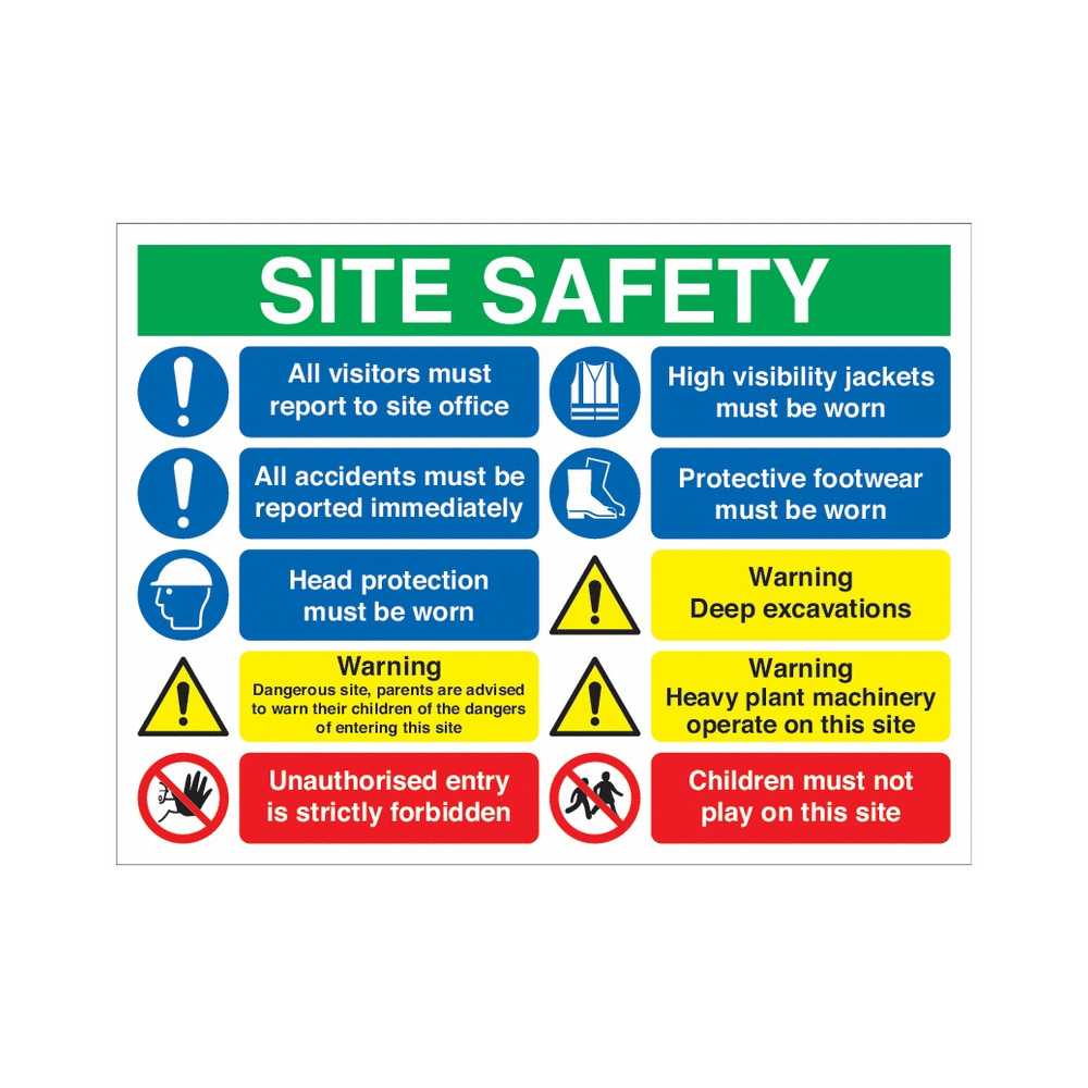 Site Safety Sign