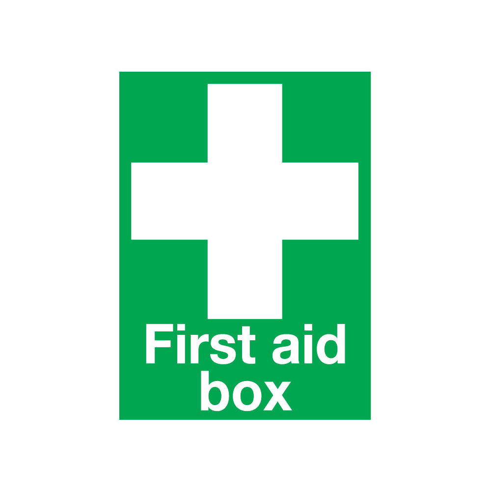 First Aid Box Sign