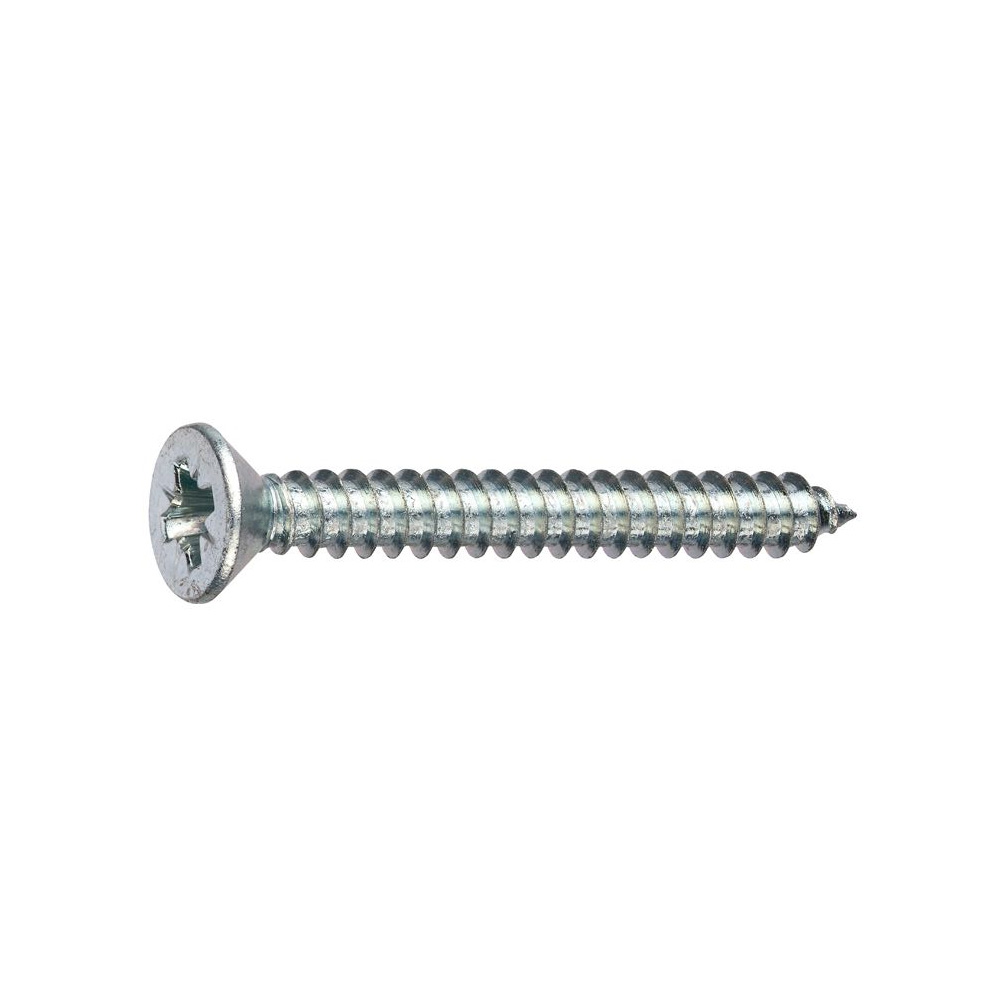 BZP Countersunk Pozi Self Tapping Screw