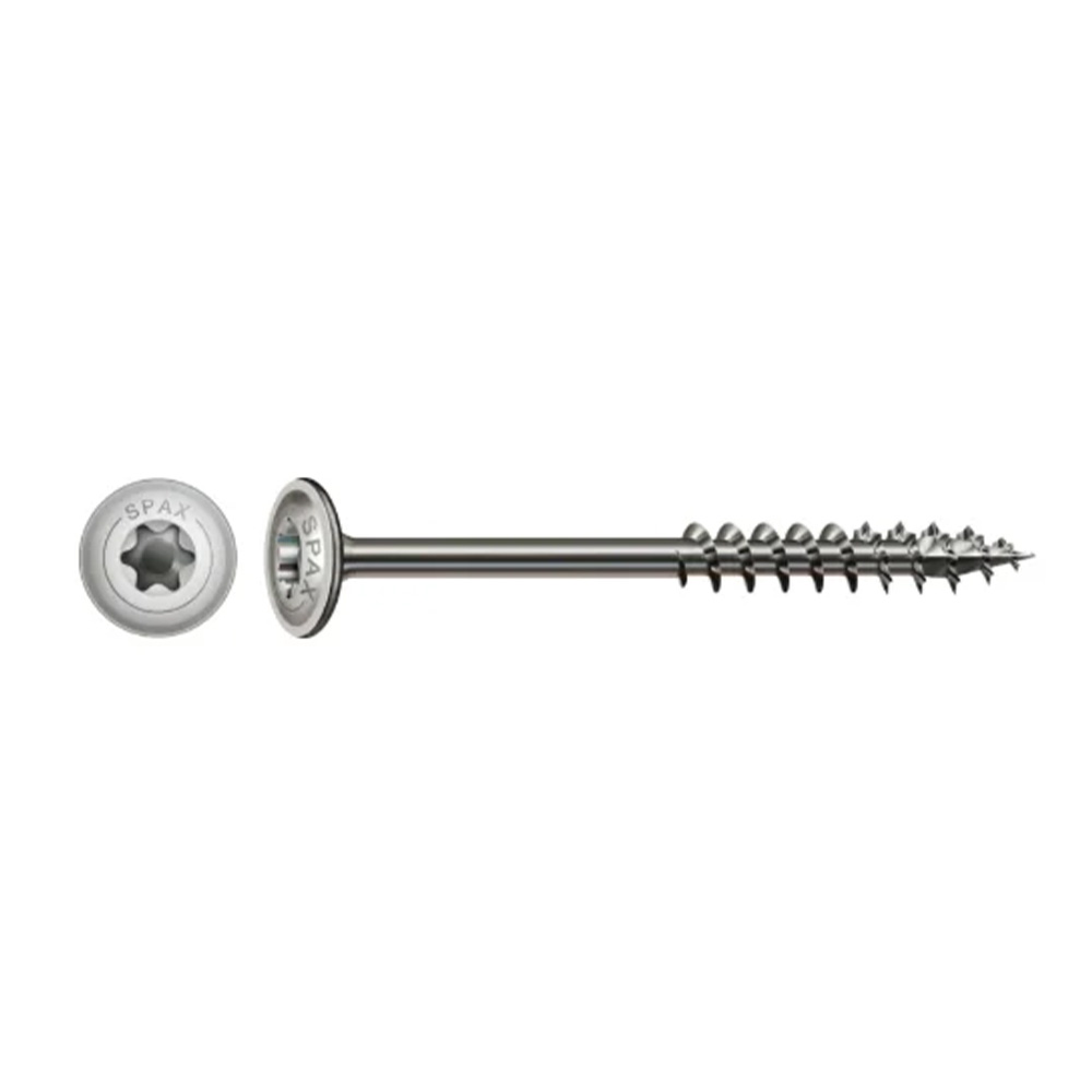 Spax St/St Washer Head Woodscrew
