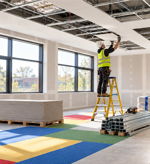 Drylining for Education Buildings: Key Considerations
