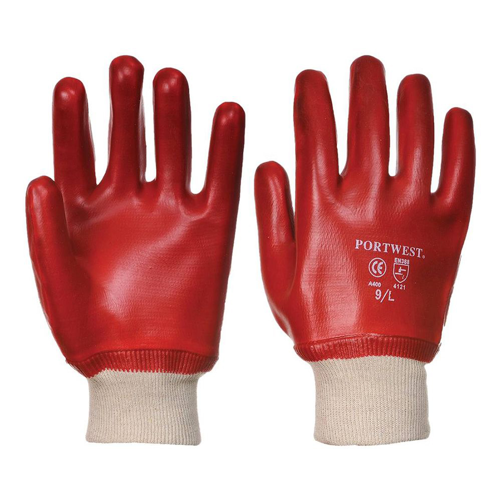 PVC Knitwrist Gloves