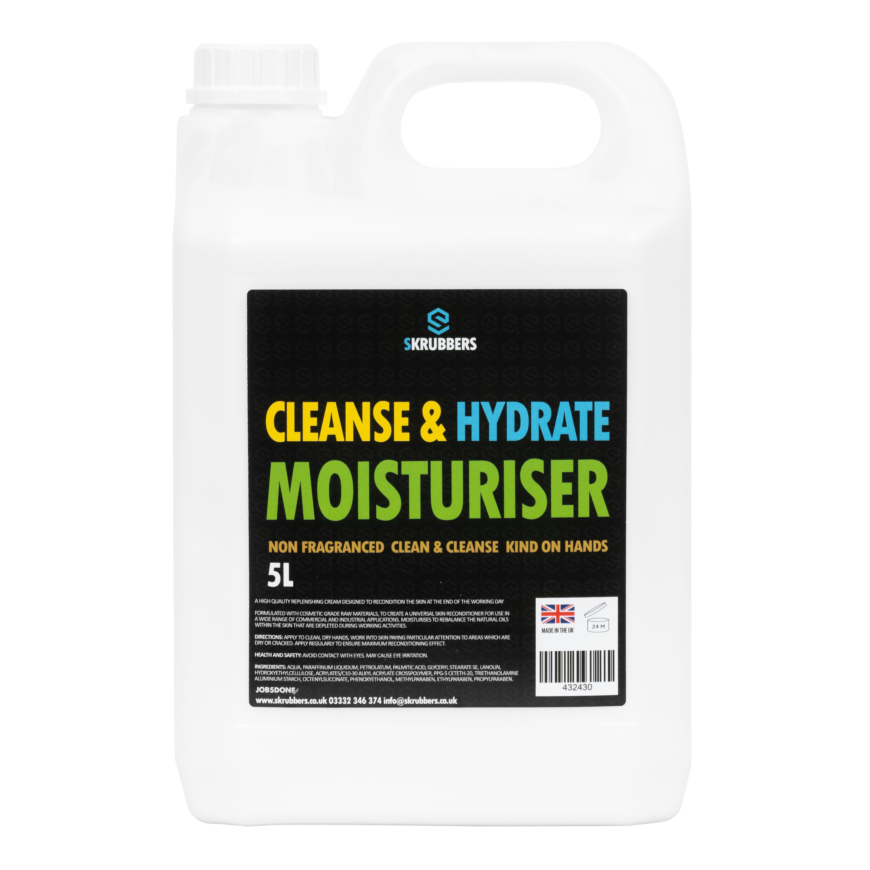 Skrubbers 5L Moisturiser