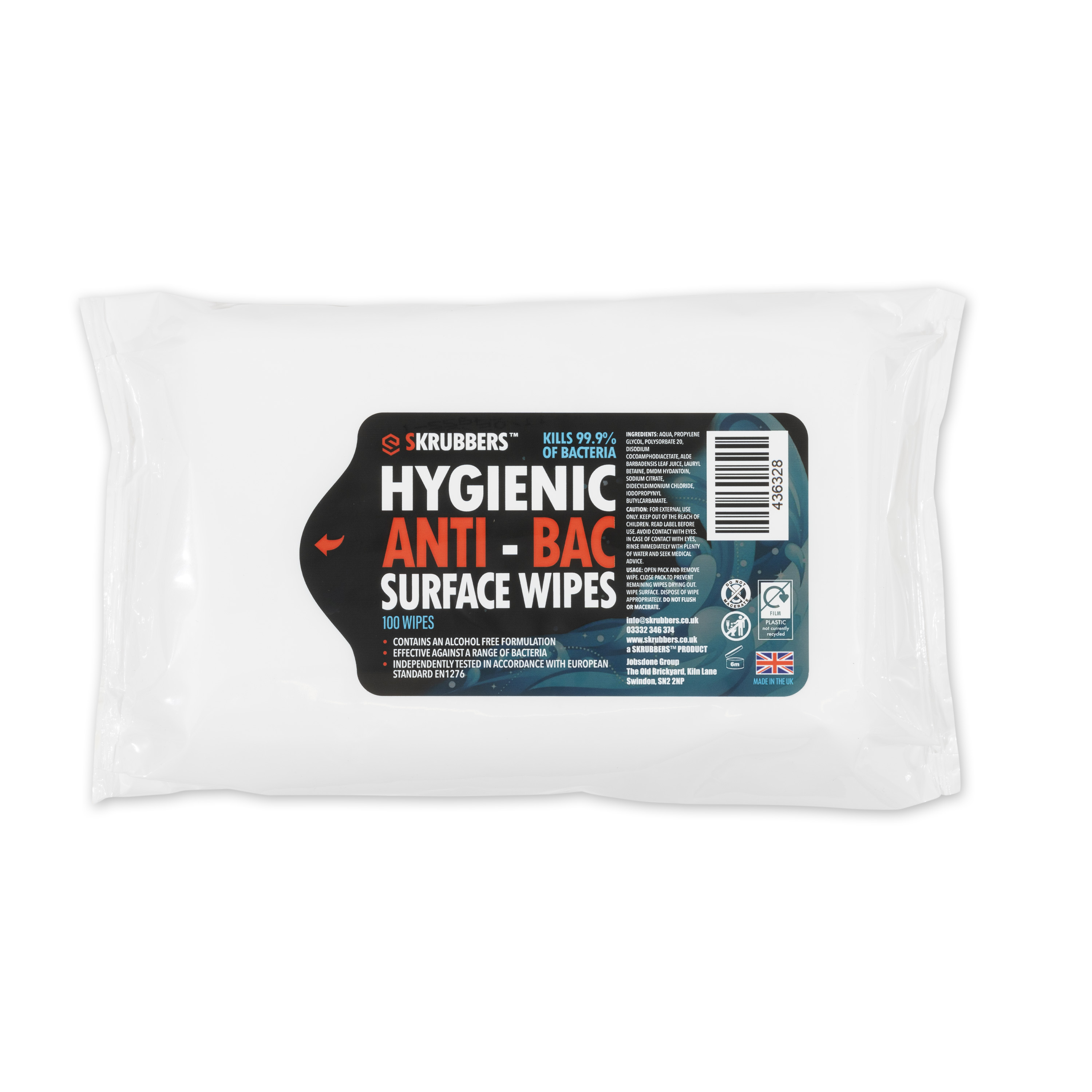 Skrubbers Anti-Bac Surface Wipes