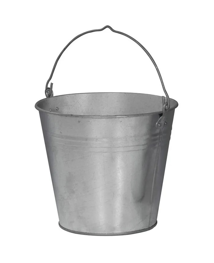 Galvanised Metal Bucket