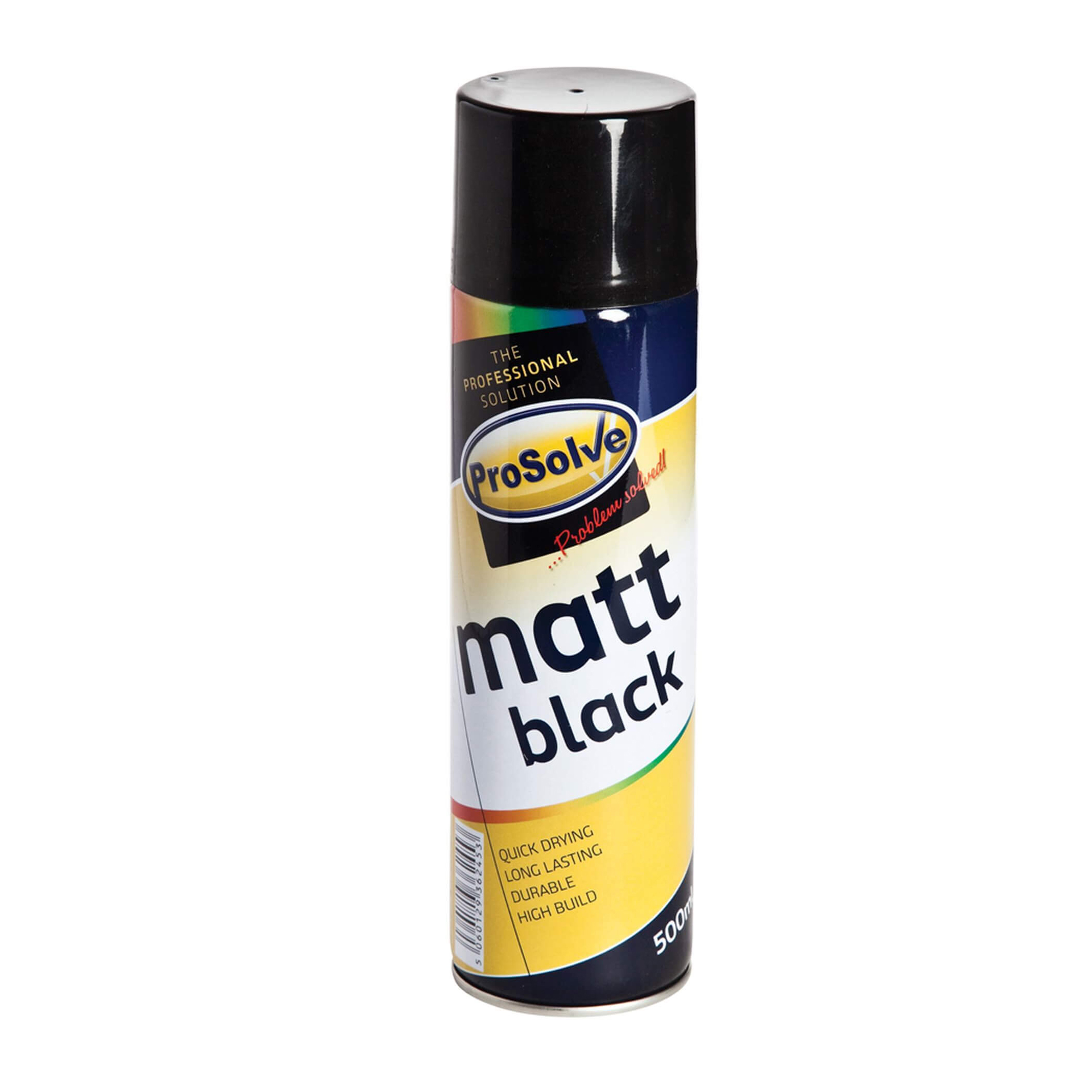 Matt Black Aerosol Spray Paint
