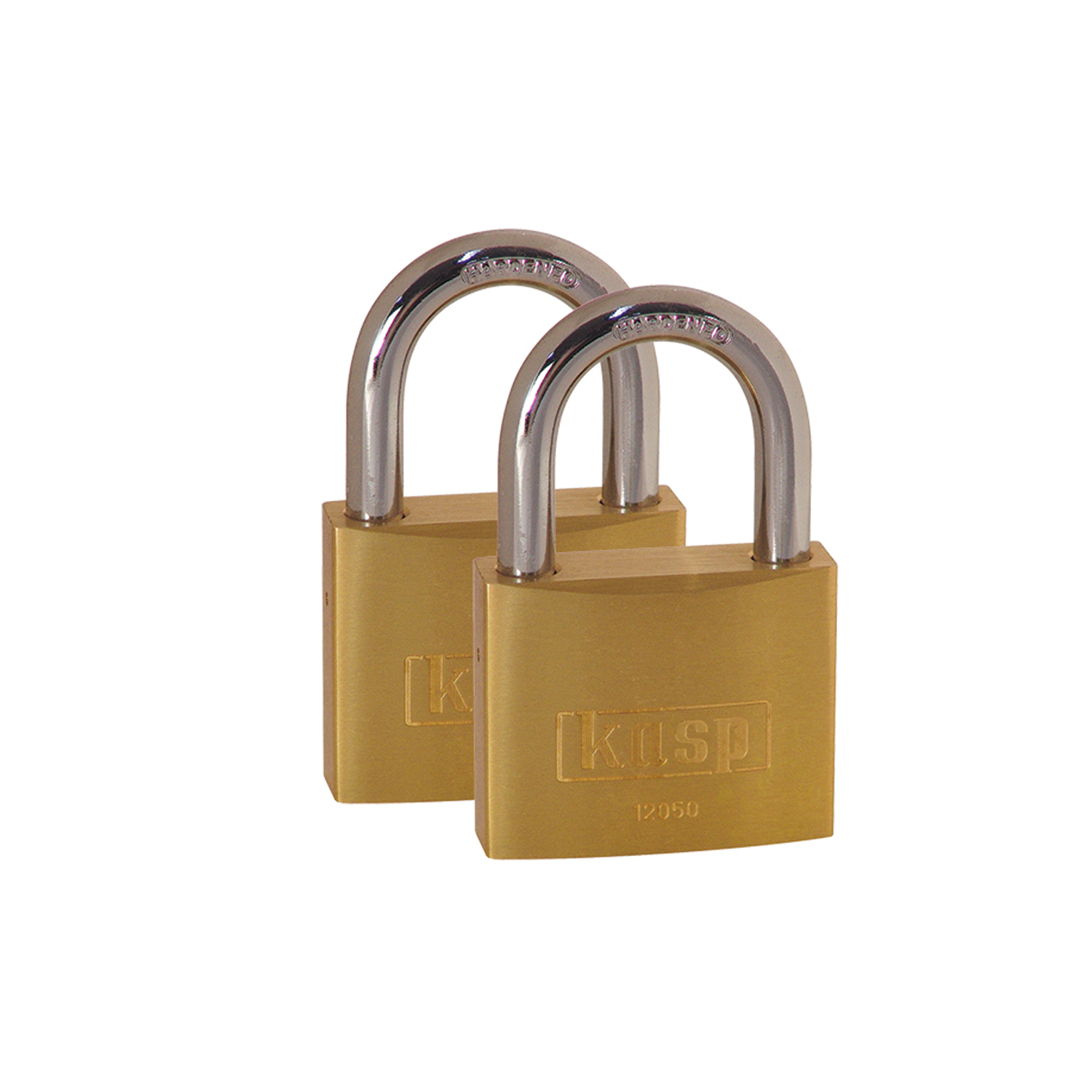 Standard Brass Padlock Pair 3Keys