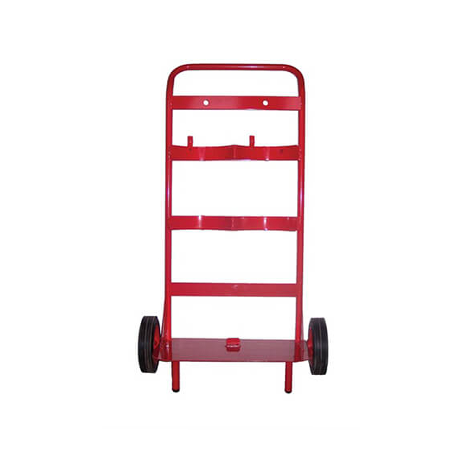 Double Fire Extinguisher Trolley