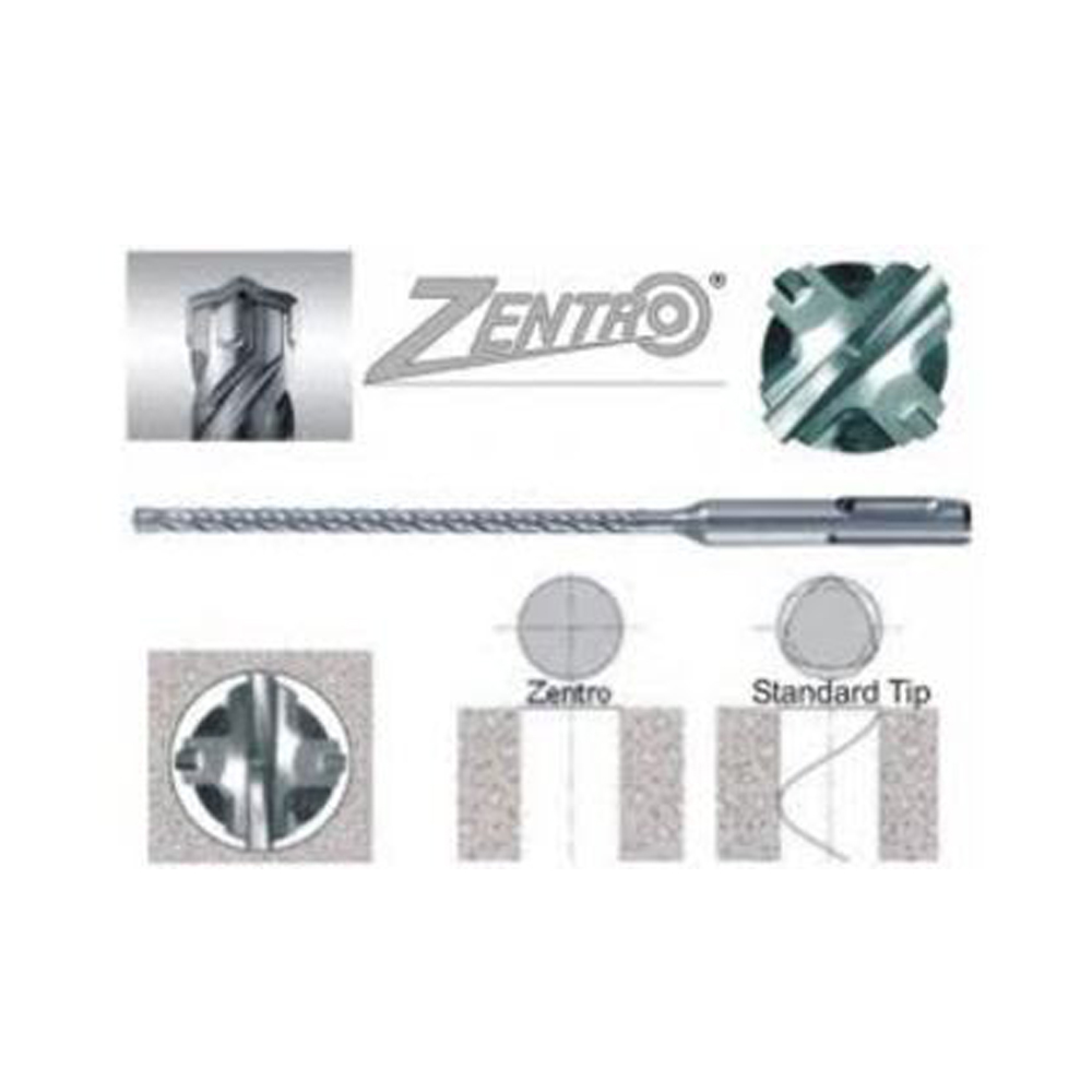 Zentro 4 Cutter SDS Plus Hammer Bit